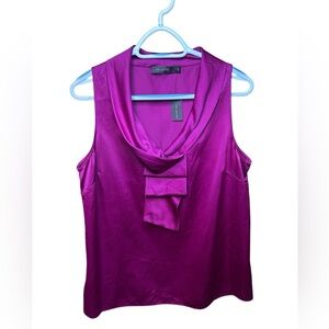 The Limited Women’s Size Large  Sleeveless Blouse Magenta Pink NWT